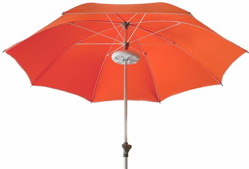 éclairage lampe led parasol